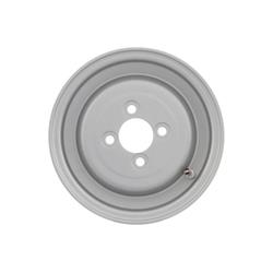 Circle SIP 2.10x10 tubeless ", for Vespa 50-125-150-200 Red, Campaña, PX, Sprint etc. (válvula and incluyendo tuercas pre-mount)