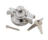 Cap chrome tank with tilting lock for Vespa 50 - t3 - Spring, Small Frame