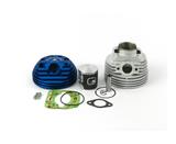 Cilindro Parmakit 130cc G.T. Ø57 in alluminio candela laterale con testa ricavata dal pieno per Vespa 50 - Primavera- ET3