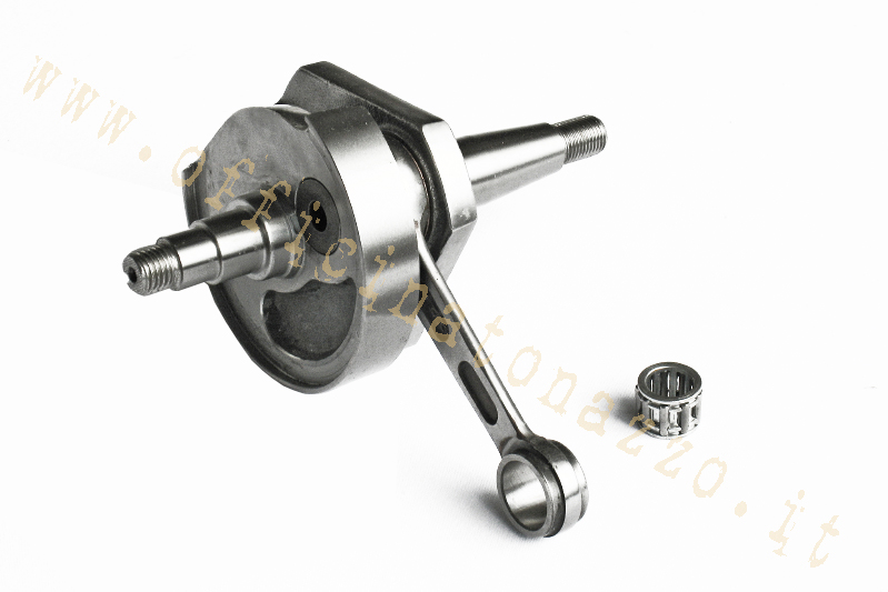 amt030 - Albero motore Mazzucchelli anticipato super competizione con biella HF, corsa 43, cono 20, Vespa PK50