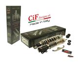 Couple gray front and rear shock absorbers phosphated for PE wasp PX - PX PE RAINBOW - PX 125-150-200