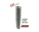 Molla ammortizzatore anteriore lungh. 165mm cromata, rinforzata per Vespa  GL - GTR - SPRINT - SUPER 150 - TS 150  - RALLY 200
