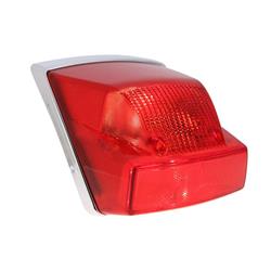 Brillante cuerpo luz roja trasera para Vespa PX Millenium