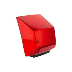 Corpo luminoso fanale posteriore rosso SIEM  per Vespa P80-150X/P200E,senza lampadine