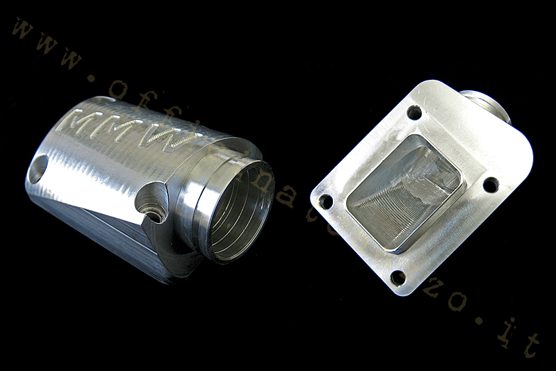 aluminum admisión medida colector de 35 mm