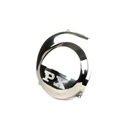 Stainless steel flywheel cover for Vespa PX with electric start