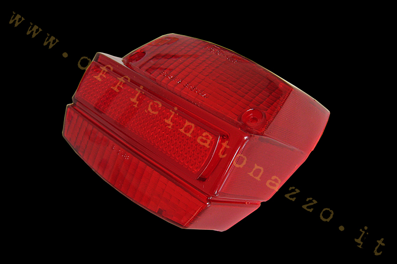 Red rear light body for Vespa ET3 - Primavera 2nd series - ETS