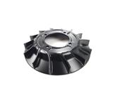 Ventola volano colore nero 14 alette in alluminio CNC/RACING per accensione Vespa VMC