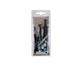 121860130 - Kit prigionieri carter motore per Vespa PX - PE - TS - GT - GTR - Sprint - Sprint Veloce - Rally - VNB - VBB - VBA - Super