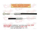 Trasmissione cambio completa di guaina cavo rigido  per Vespa PK HP, FL, V