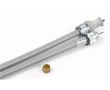 Trasmissione contachilometri con guaina per Vespa 125 VN/VNA /VNB1-2/150 VL/VB1/VGLA1T >017604,l=1046 mm/ 1026 mm,collegamento (sopra) 1,9mm, collegamento (sotto)  2,7mm avvitato/, collagemento interno Ø sopra 10,5 sotto 11.5