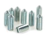 Grano di fissaggio in acciaio zincato M5x12 mm  per bordo scudo (10pz)