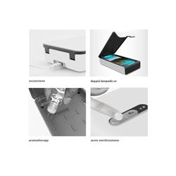 Esterilizador portátil UV-C para teléfonos inteligentes, accesorios y otros artículos pequeños