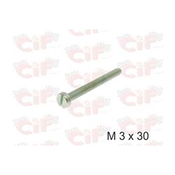 Slotted head screw M3 X 30mm