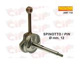 Albero motore Mazzuchelli tipo originale con spinotto Ø12mm per Ciao - Bravo - SI