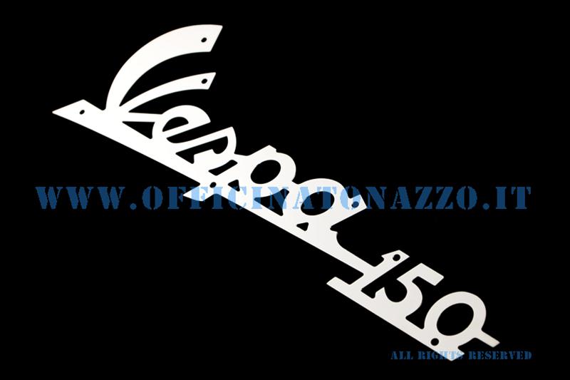 Front plate "Vespa 5738" in unpolished aluminum for Vespa VBA - VBB150> 1T from 2> 59