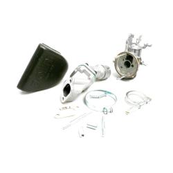 Carburetor kit dell'orto SHBC Ø19 with 2-hole reed manifold for Vespa 50, ET3, Primavera