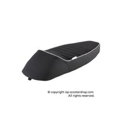 Asiento deportivo Sport Racing negro para Vespa PX