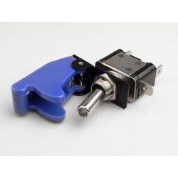 Lever switch -RACING emergency switch- blue