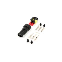 Connector kit for electrical system wiring -BGM PRO- type 060 AM SpecialSeal series, 0.85-1.25mm², waterproof - 2 ways
