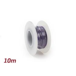 Cable eléctrico -UNIVERSAL 0.85mm²- 10m - violeta