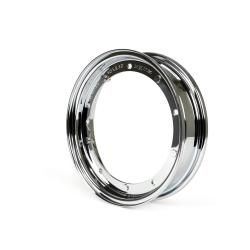 Wheel rim -BGM ORIGINAL 2.10-10'', steel V2.0 - CHROME Vespa (type PX) - Vespa Smallframe V50, 50N, Special, PV, ET3, PK50-125 (S/XL/XL2), Largeframe PX, T5 , Sprint, Rally, GT/GTR, LML Star, Deluxe