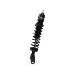 Rear shock absorber BGM PRO SC / R1 SPORT, 330mm- Vespa PX80, PX125, PX150, PX200, T5 125cc, Rally180 (VSD1T), Rally200 (VSE1T), Sprint150 (VLB1T), TS125 (VNL3T), GT125 (VNL2T) VNL15T), V2, PV, ET50 - black