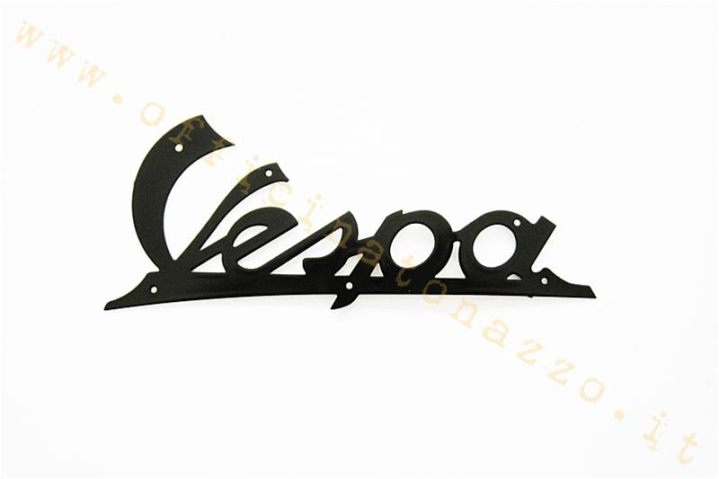 placa frontal "Vespa" en color verde oscuro para Vespa 125 VN1T 01950> VN2T