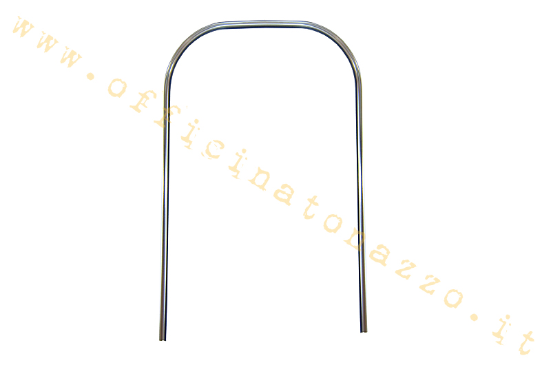 Bordo scudo in Meral grigio metallizzato tipo originale per Vespa PX - PE Arcobaleno