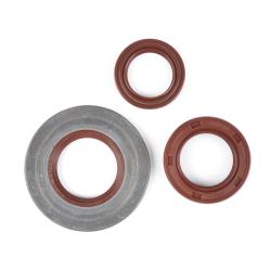 Oil seal kit for engines -BGM PRO, FKM / Viton® (E10 / ethanol resistant) - Vespa Largeframe PX Arcobaleno (1993-) - PX80, PX125, PX150, PX200, T5 125cc, MY, 98, Cosa, LML125 / 150 Star (2 stroke), Stella125 / 150 (2 stroke) - rear wheel oil seal indoor