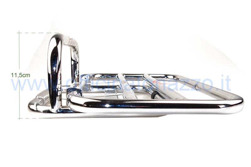 01505 / C - Faco chromed rear luggage rack for Vespa LX