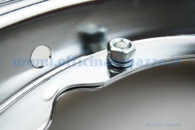 Círculo turns 3.00 / 3.50-10 "Chrome for all models of the Vespa