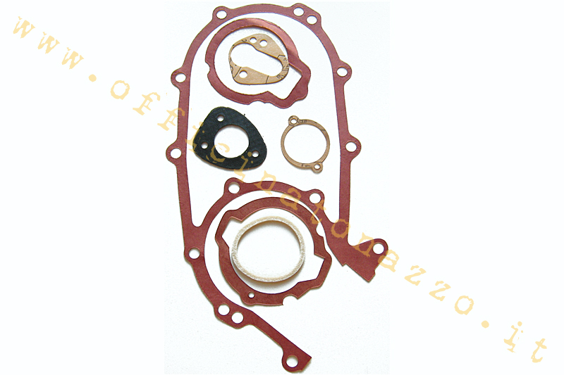 Series engine gaskets for Vespa 98-125 from '46> '52