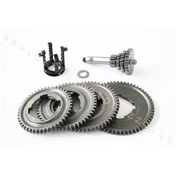 Kit gear gearbox 4 gears complete with multiple and cruise adaptable to 3 gears for Vespa 50 N - L - R - Special - Primavera - ET3
