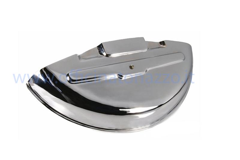 Hub cap of polished stainless steel stock for Vespa GS 160
