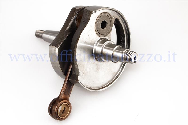 amt122 - Kurbelwelle Original Mazzucchelli für Vespa 90, 19mm Kegel