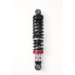 Adjustable Gori rear shock absorber for Lambretta S1-S2-DL- Special. Spring color black