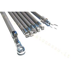 Kit für graue Kabel / Ummantelungen mit selbstschmierender Innenummantelung für die Vespa PX 1. Serie