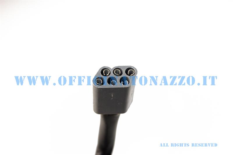 Pfeile für Vespa PX 125/150 - P200E Arcobaleno ohne Anlasser (Original-Ref. 215968 - 231849) (6 Drähte)