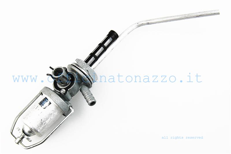 grifo de depósito con plancha de vidrio para Vespa 125 VNB1T> 6T - Super - GT GTR - 150 VBA1T - VBB1T> 2T - GL - Super - Sprint - Sprint Veloce 125 VNB1T> 6T