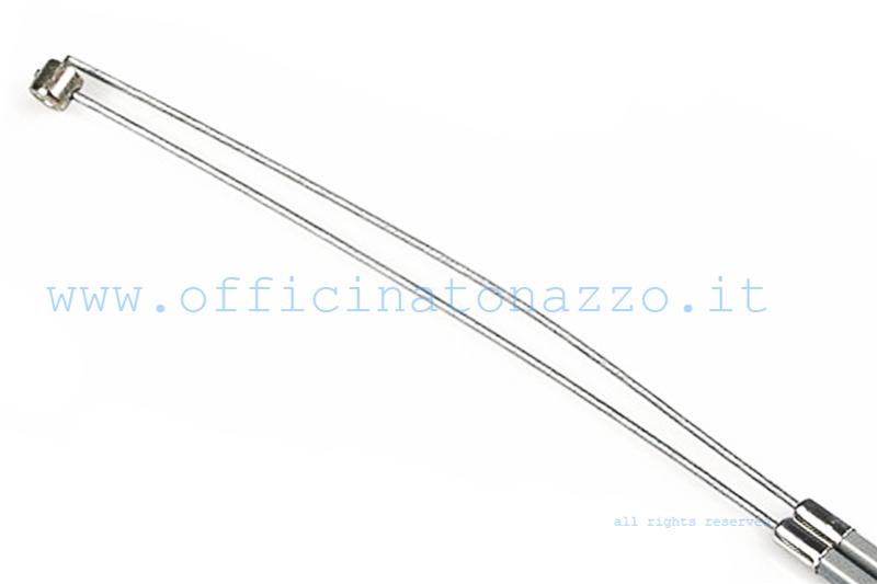 Transmission transmission wire with fixed barrel for Vespa