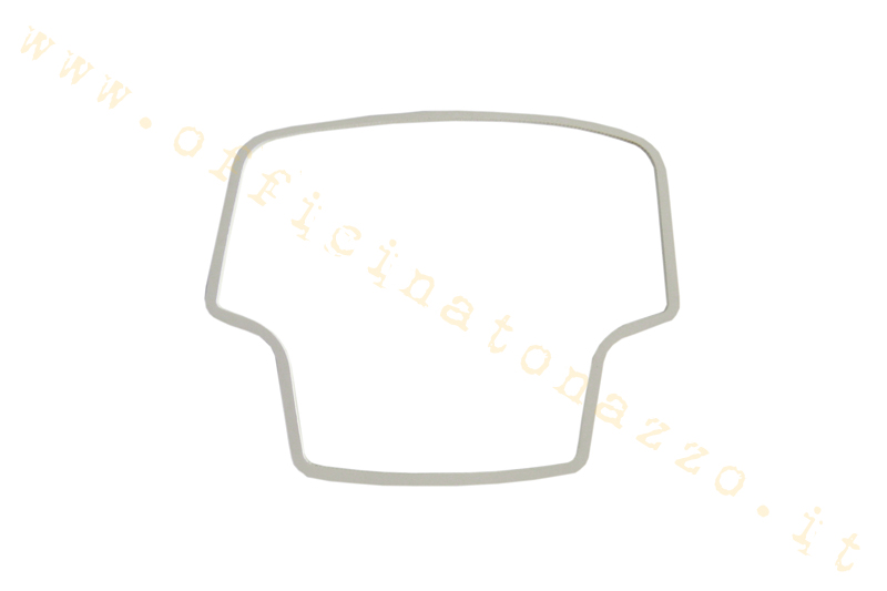 Internal gray rear light gasket for Vespa 125 Primavera, metal light.