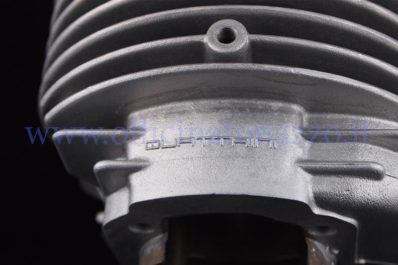 Cilindro de aluminio Quattrini Competizione 150cc M1L Ø60 R53 con admisión de válvula de láminas en el cilindro para Vespa 50 - Primavera - ET3