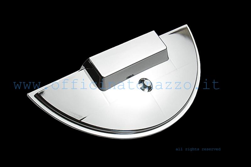 Cubierta de rueda de repuesto de plástico de color PLATA Vespa PX PE-T5
