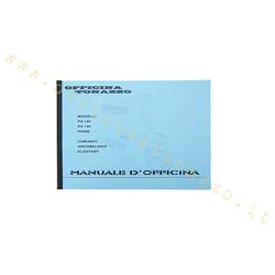 Manual de taller para Vespa PX125, PX150, P200E, variantes: Arcobaleno
