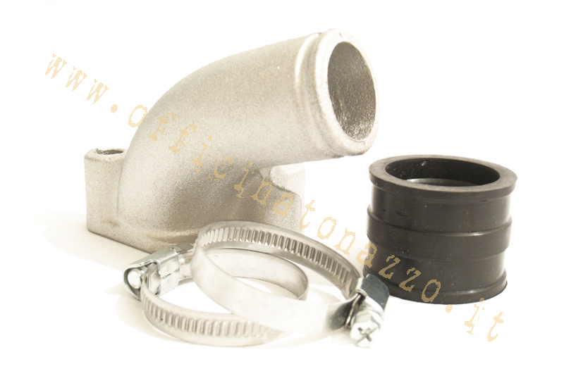 Collettore aspirazione Polini Ø28/30 innesto elastico per Vespa PX - PE - T5
