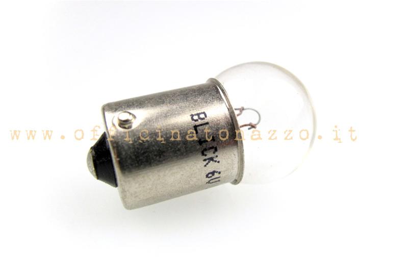 Lampada per Vespa innesto a baionetta, sfera 6V - 10W