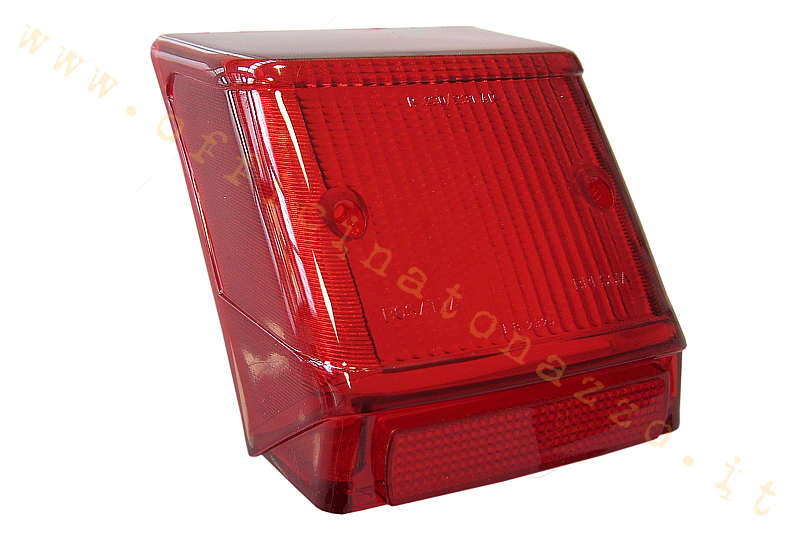 leuchtend rotes Rücklichtgehäuse für Vespa PK 125