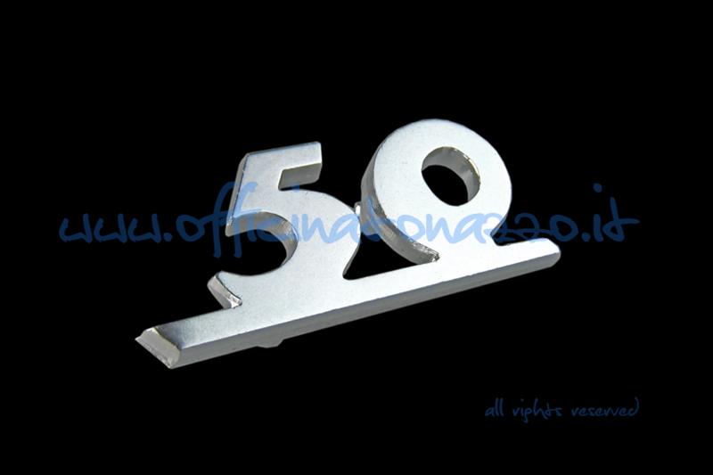 Placa frontal "50" Especial 1ra serie