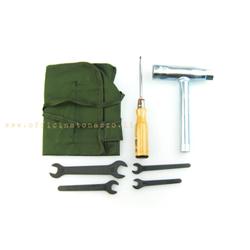 Sac à outils complet avec outils pour Vespa de 1948>63